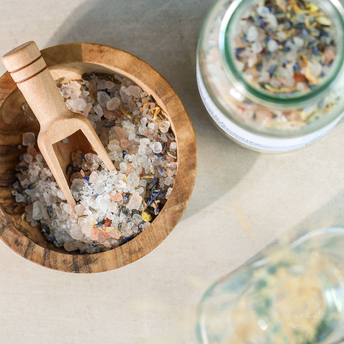Christmas Bath Salts Gift Set