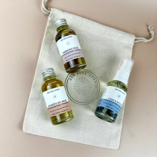 Botanical Body & Massage oil Discovery set