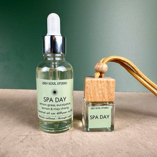 SPA DAY CAR DIFFUSER - Pure essential oil