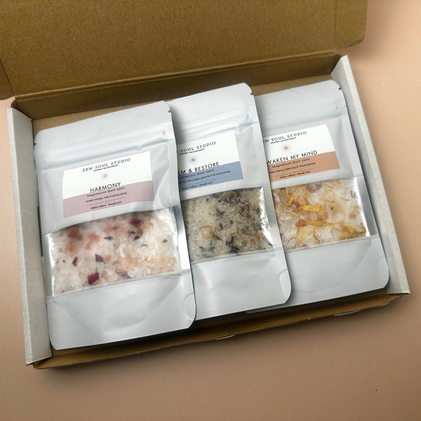 Botanical Bath Salts Discovery set