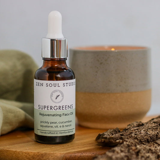 Supergreens Purifying face oil with Neroli image 0