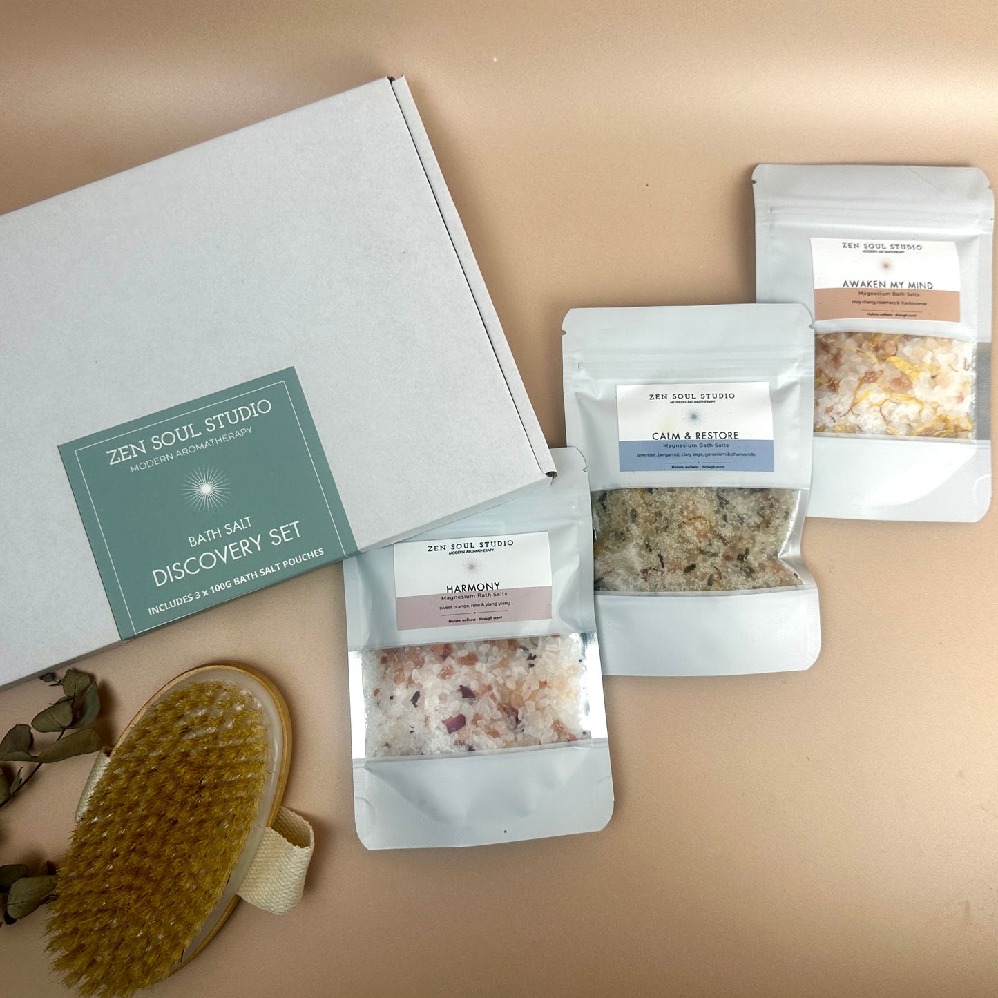 Botanical Bath Salts Discovery set