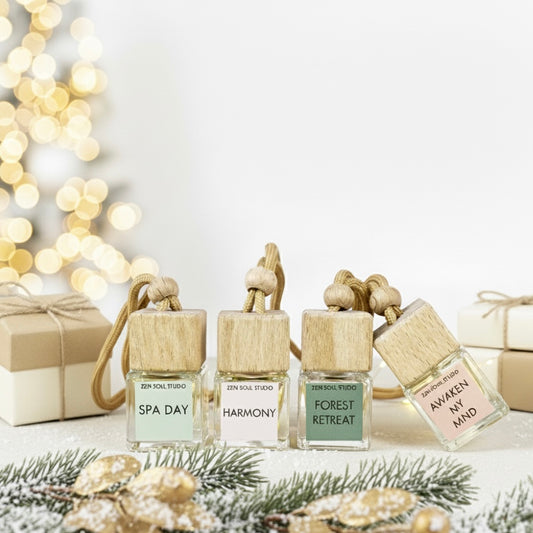 Set of Essential Oil Car & Home Diffusers – Refillable, Long-Lasting & Eco-Friendly