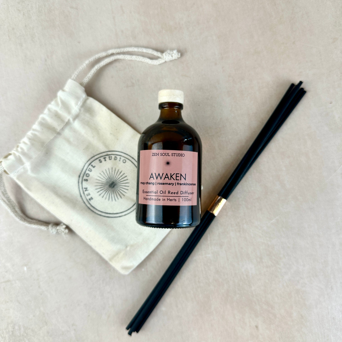 REED DIFFUSER - AWAKEN Essential oils