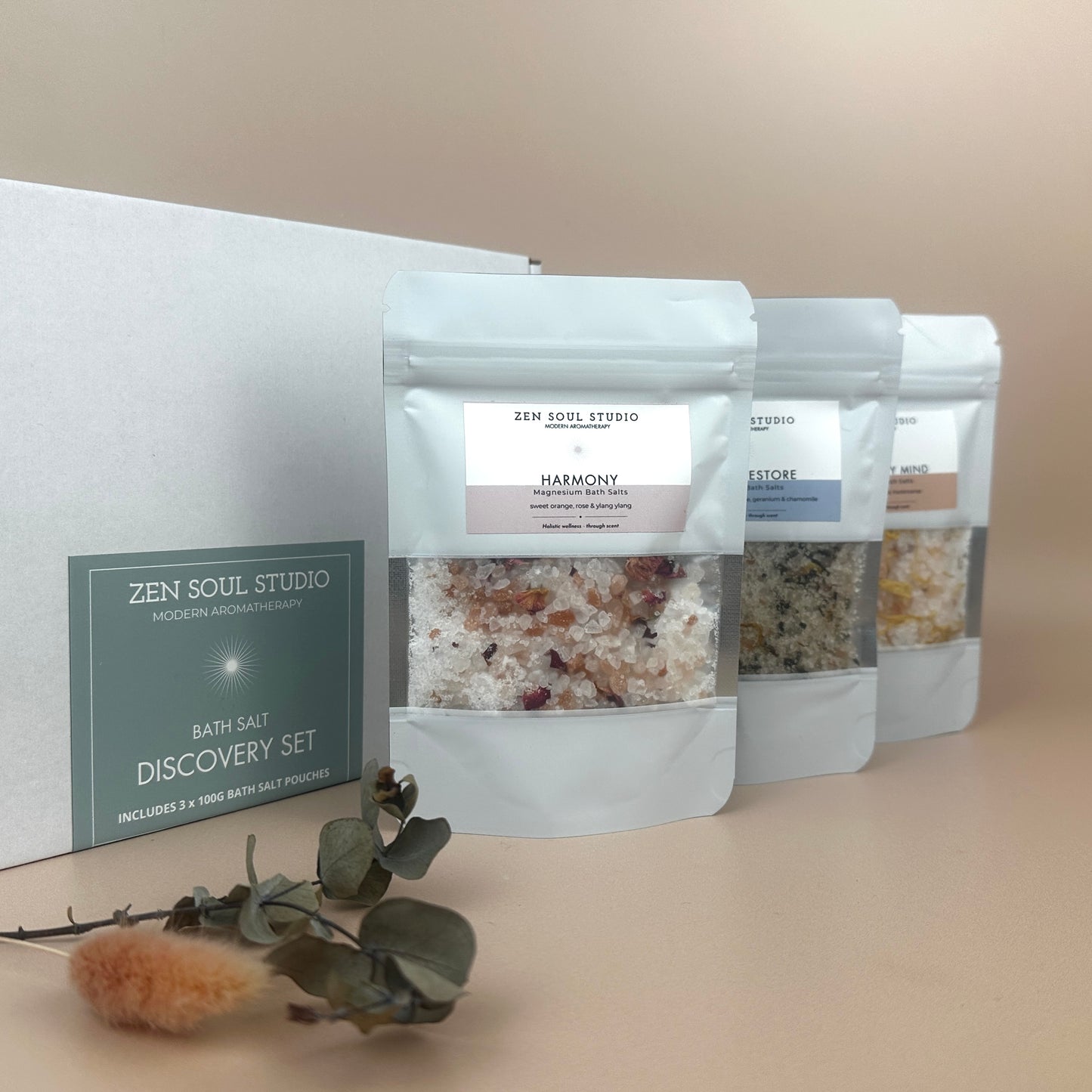 Botanical Bath Salts Discovery set