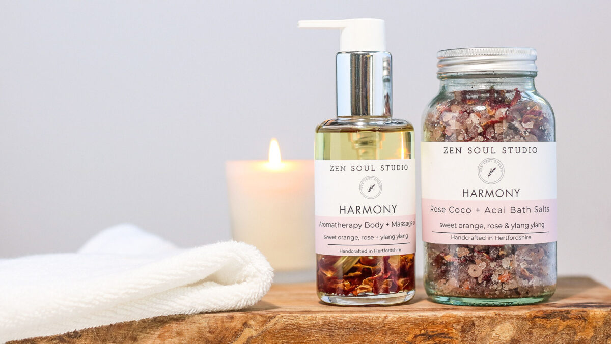 Harmony Body Oil + Bath salts
