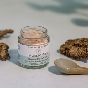 Nordic Glow Dry face clay mask