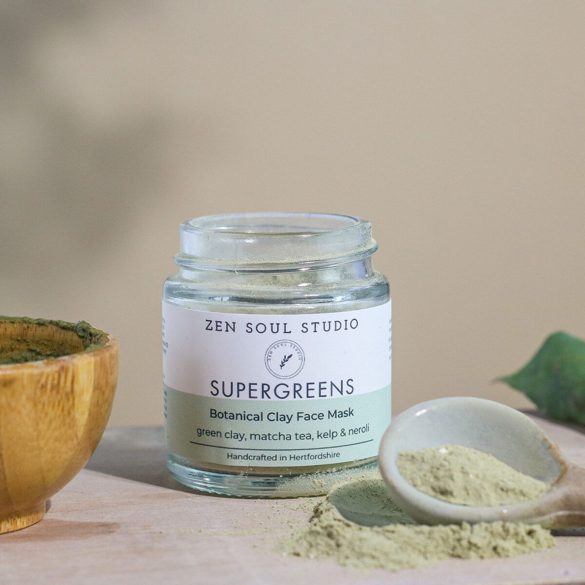 Supergreens Face clay mask