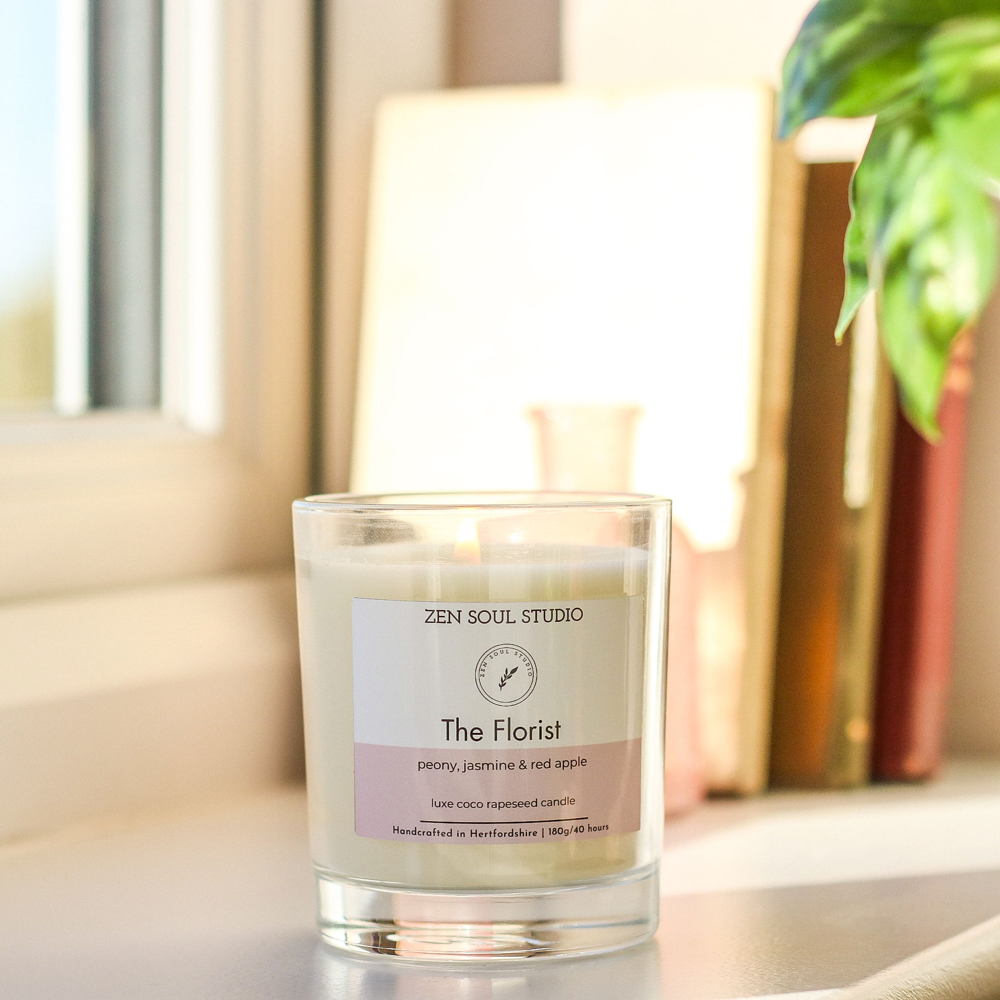 The Florist Coco Rapeseed Luxe Candle