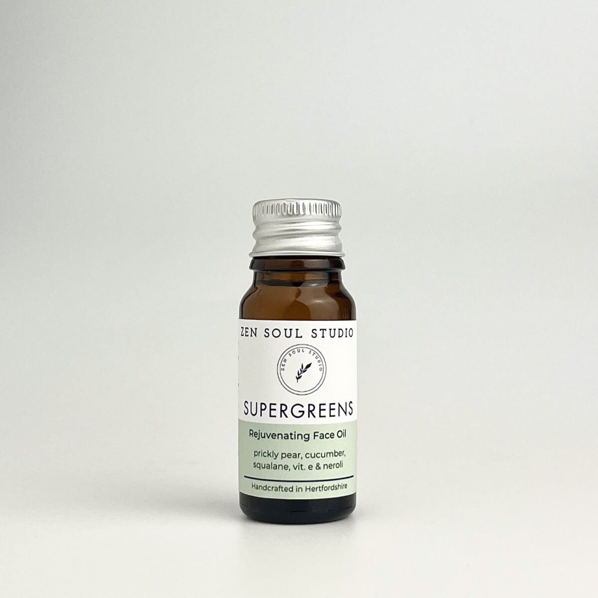 Supergreens Purifying mini face oil with Neroli