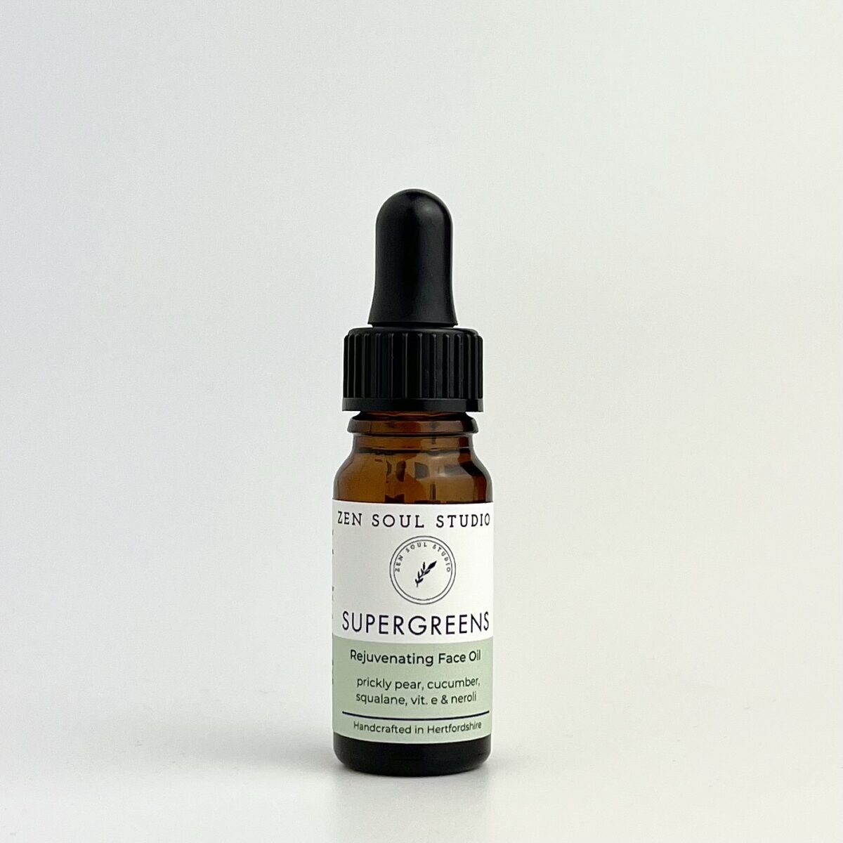 Travel size Supergreens Purifying face oil with Neroli