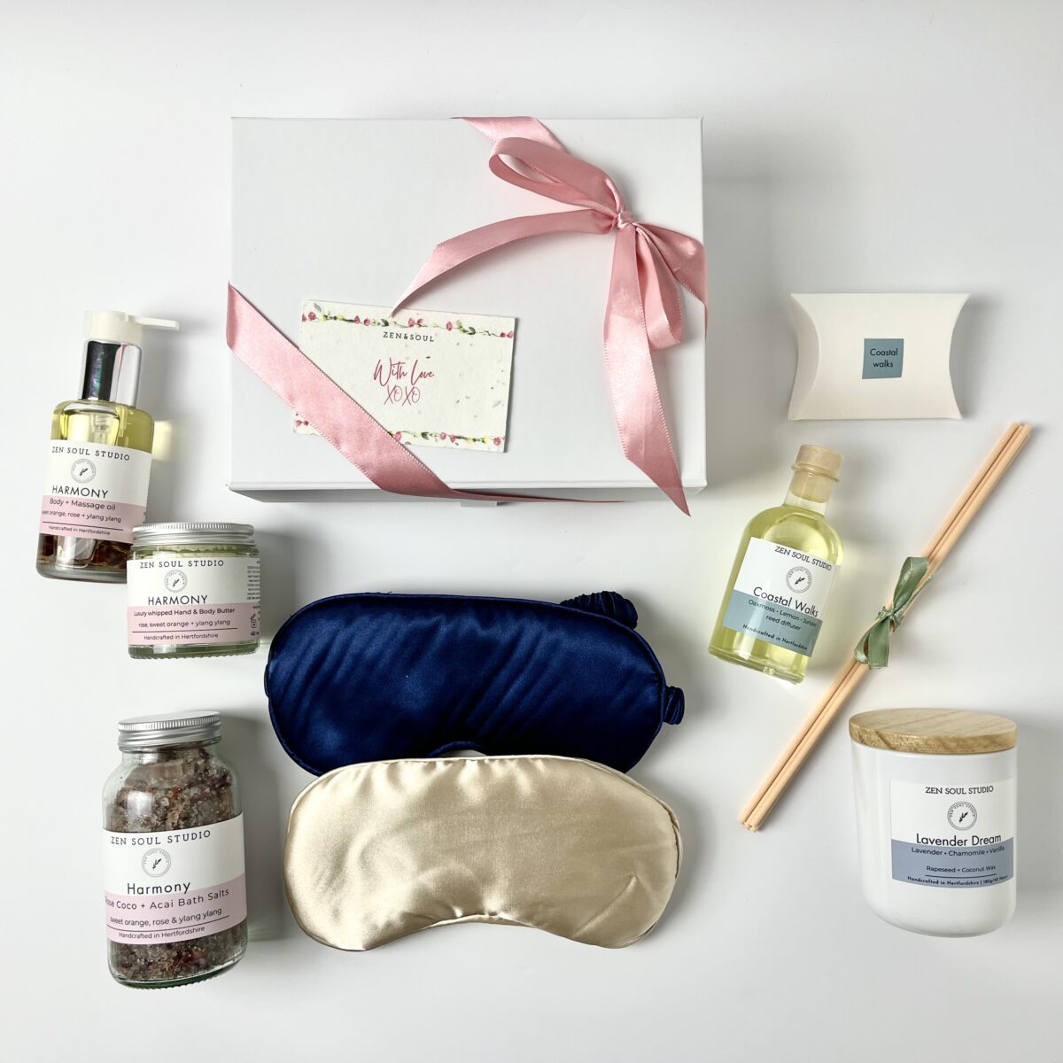 Bespoke gift box with products